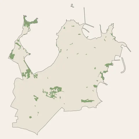 Roscoff : bois, forêts et landes