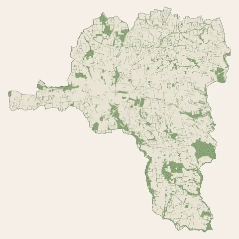 Rosporden : bois, forêts et landes