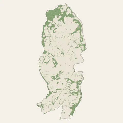 Saint-Martin-des-Champs : bois, forêts et landes