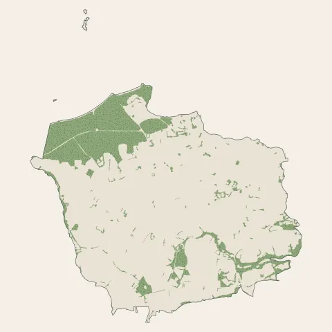 Saint-Pabu : bois, forêts et landes