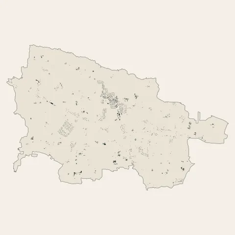 Saint-Yvi : bâti