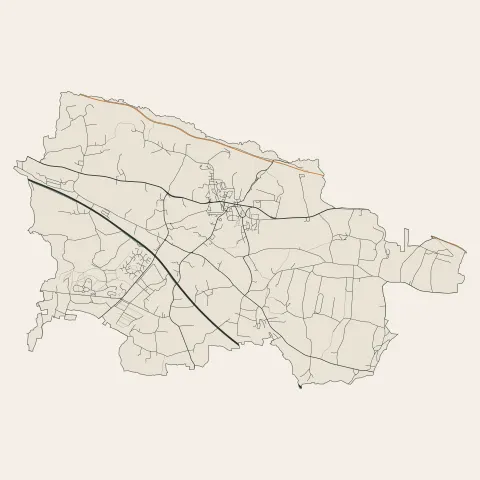 Saint-Yvi : voies