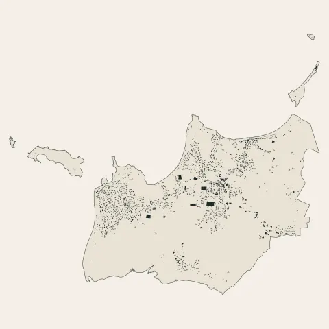 Santec : bâti