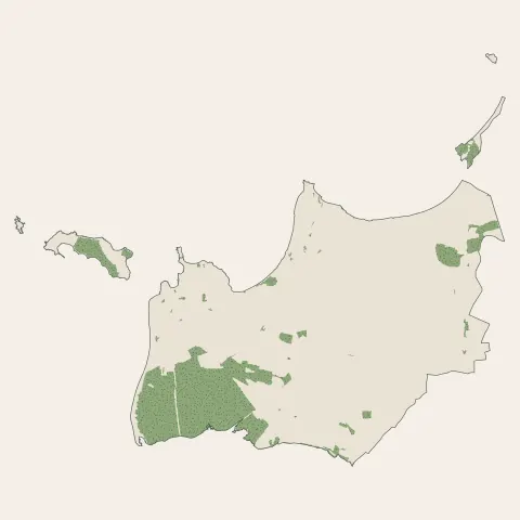 Santec : bois, forêts et landes