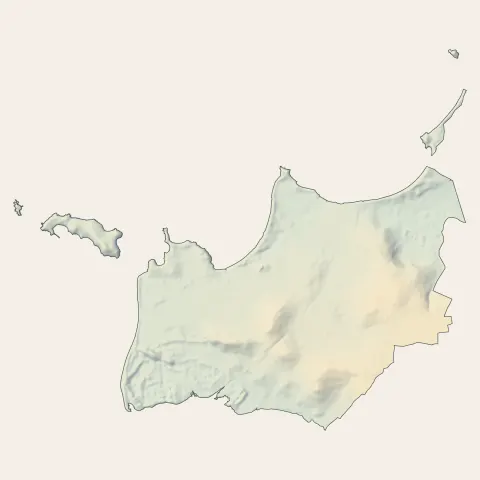 Santec : relief