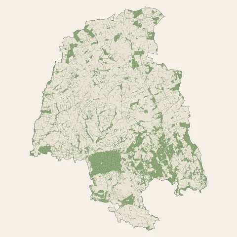 Scaër : bois, forêts et landes