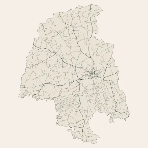 Scaër : voies