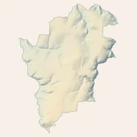Taulé : relief
