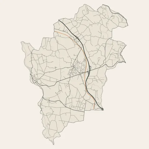 Taulé : voies