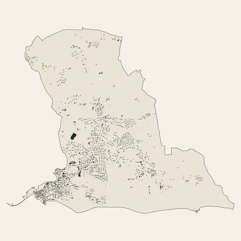 Treffiagat : bâti