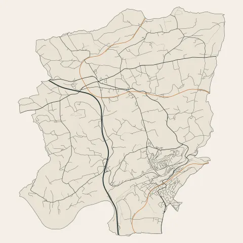 Pont-de-Buis-lès-Quimerch : voies