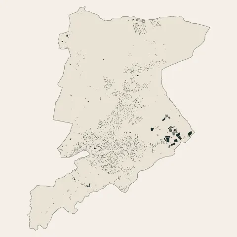 Bastelicaccia : bâti