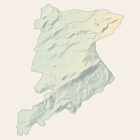 Bastelicaccia : relief