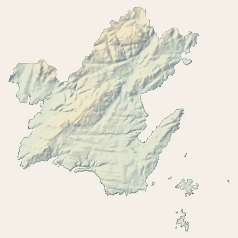 Bonifacio : relief