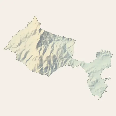 Zonza : relief