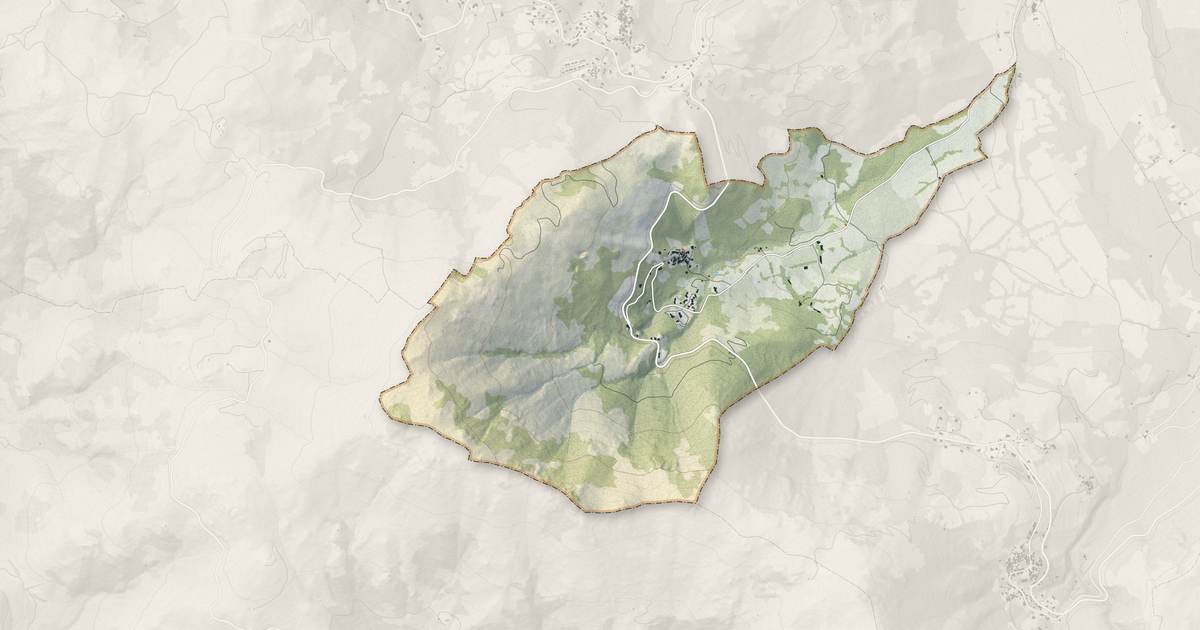 Portrait cartographique de Avapessa : relief, eau, forêts, bâti et voies, calculés à partir des données de l'IGN