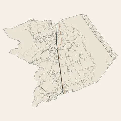 Biguglia : voies