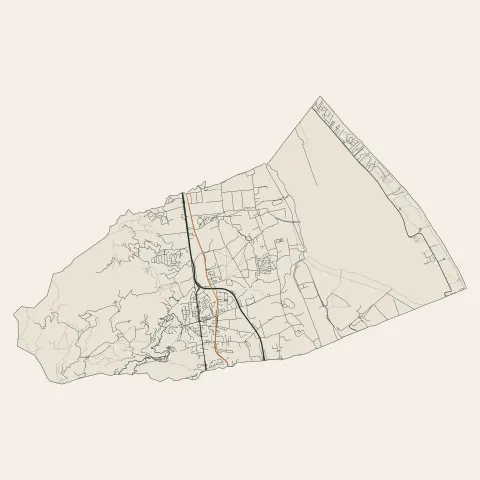 Borgo : voies