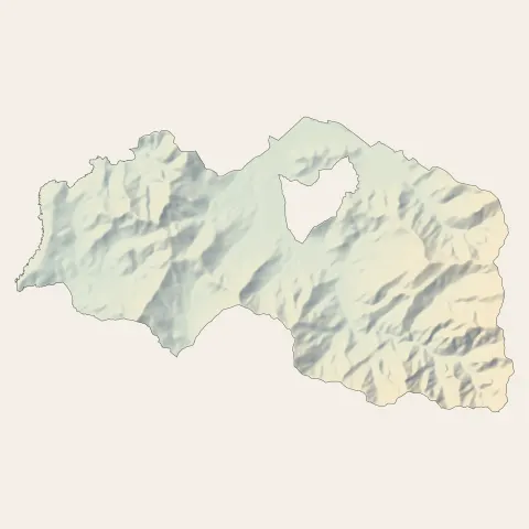 Calenzana : relief