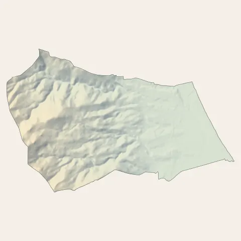 Furiani : relief