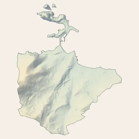 L'Île-Rousse : relief