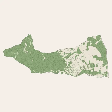 Penta-di-Casinca : bois, forêts et landes