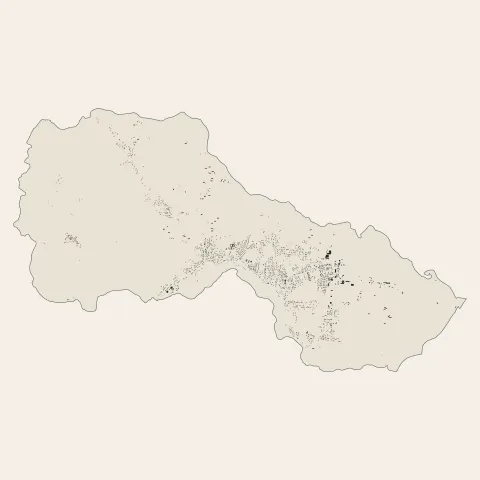 Prunelli-di-Fiumorbo : bâti