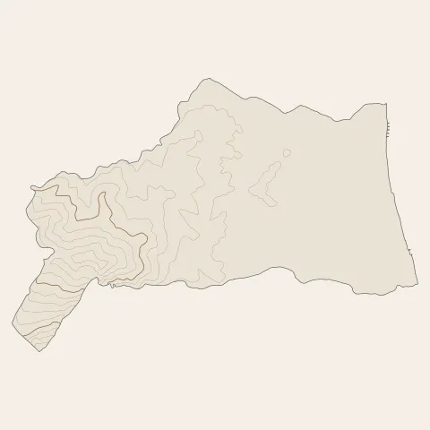 San-Nicolao : courbes de niveau