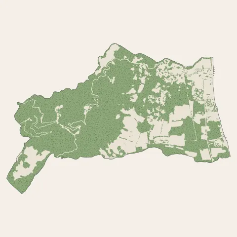 San-Nicolao : bois, forêts et landes