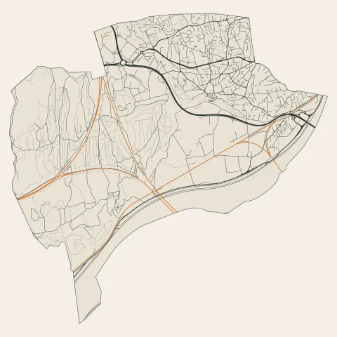 Les Angles : voies