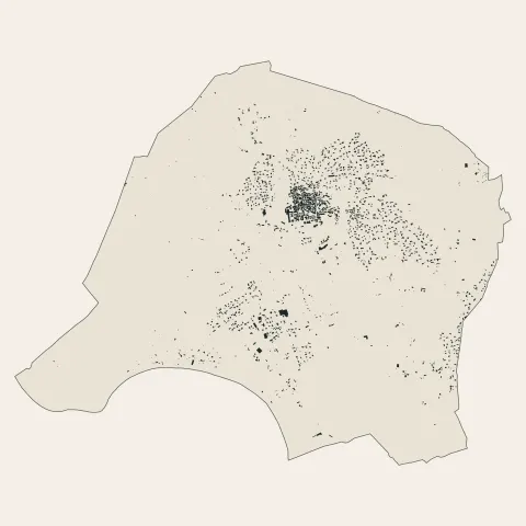 Aubais : bâti
