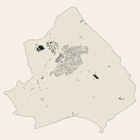 Aubord : bâti