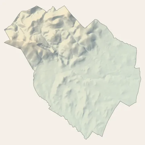 Bagard : relief