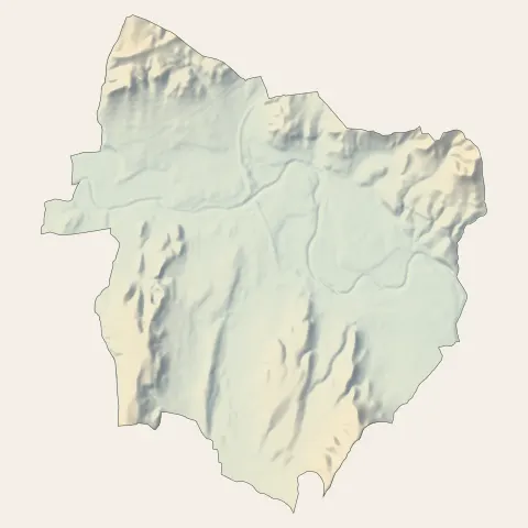 Bagnols-sur-Cèze : relief
