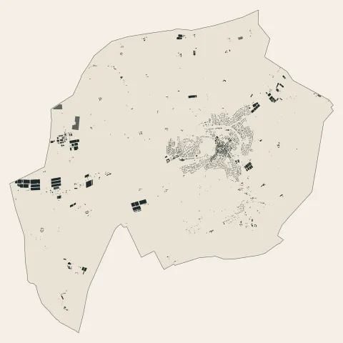 Bellegarde : bâti
