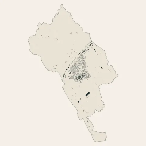 Bernis : bâti