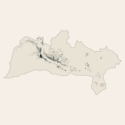 Bessèges : bâti