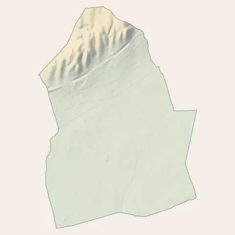Bezouce : relief