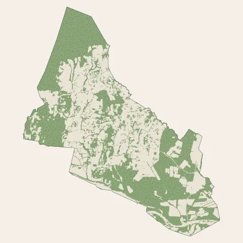 Boisset-et-Gaujac : bois, forêts et landes