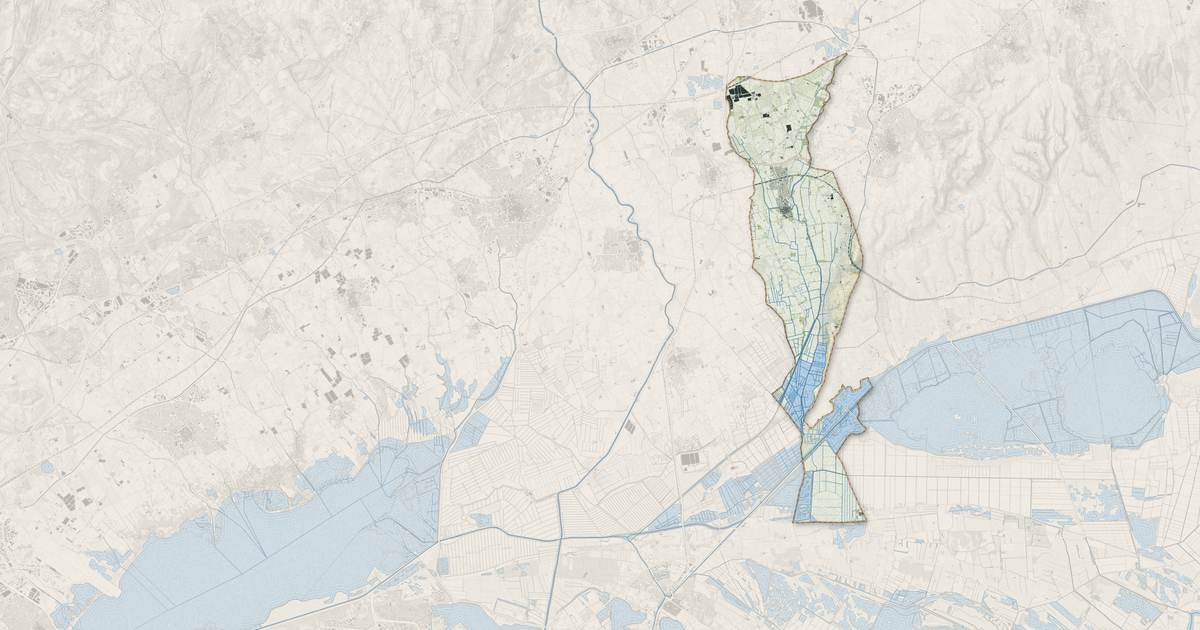 Portrait cartographique de Le Cailar : relief, eau, forêts, bâti et voies, calculés à partir des données de l'IGN