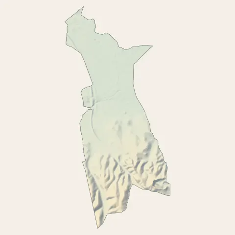 La Calmette : relief