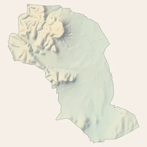 Calvisson : relief