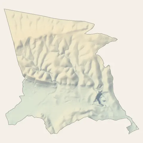 Caveirac : relief