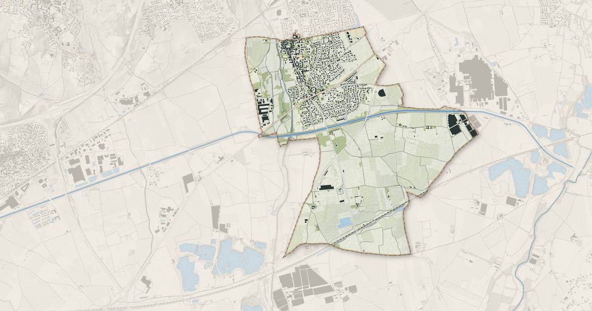Portrait cartographique de Codognan : relief, eau, forêts, bâti et voies, calculés à partir des données de l'IGN