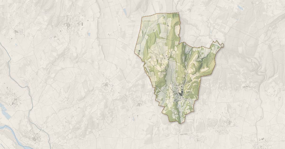 Portrait cartographique de Collorgues : relief, eau, forêts, bâti et voies, calculés à partir des données de l'IGN