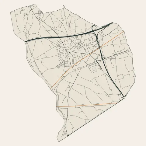 Gallargues-le-Montueux : voies