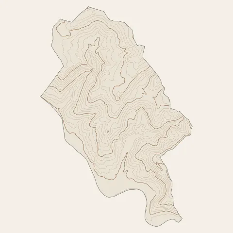 La Grand-Combe : courbes de niveau