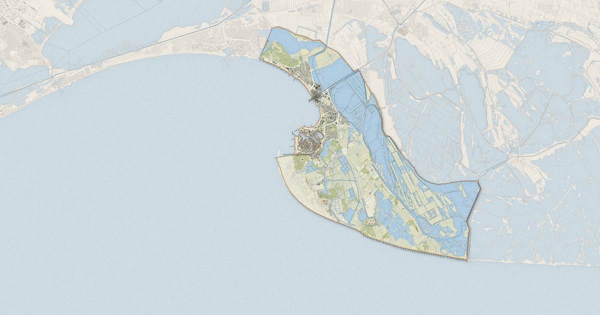 Portrait cartographique de Le Grau-du-Roi : relief, eau, forêts, bâti et voies, calculés à partir des données de l'IGN