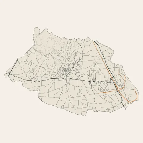 Laudun-l'Ardoise : voies