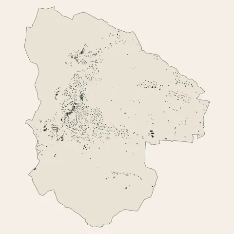 Les Mages : bâti